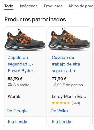 Botas de trabajo U-Power nuevas