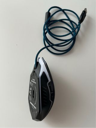 Ratón VGUARD Negro y Azul