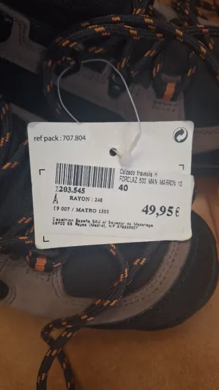 Botas de montaña Quechua