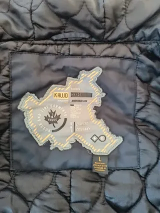 Abrigo Khujo Halle Mujer azul oscuro