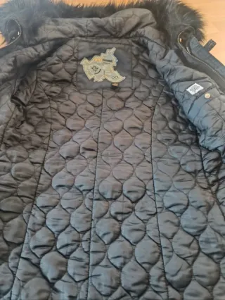 Abrigo Khujo Halle Mujer azul oscuro