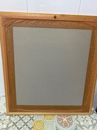 Cuadro bordado punto de cruz