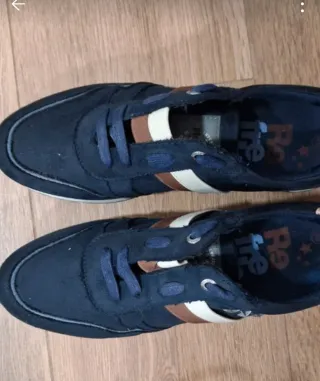 Zapatillas Refresh Azul y Marrón