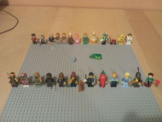 lot di lego minifiguri. Harry potter, ninjago