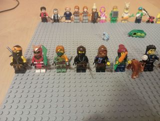 lot di lego minifiguri. Harry potter, ninjago