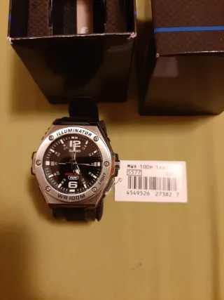 Reloj Casio MWA-100H-1AVEF.
