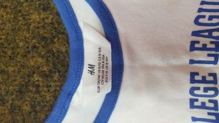 Pack 3 Crop Tops H&M Azul