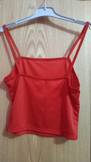 Pack 3 Crop Tops H&M Azul