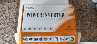 Inversor de corriente, 12vcc a 220vdc, 400w