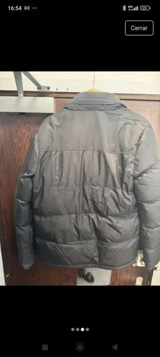 Chaqueta plumífero Schott Negra, talla S