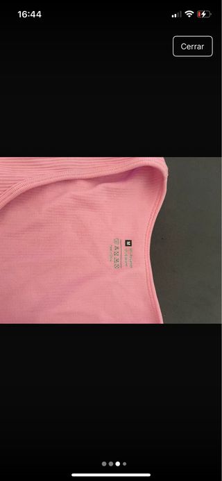 Conjunto deportivo rosa talla única