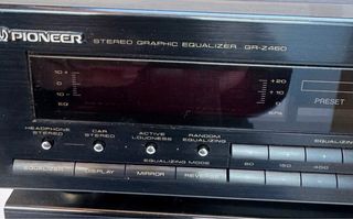 Amplificador, Ecualizador y Sintonizador Pioneer