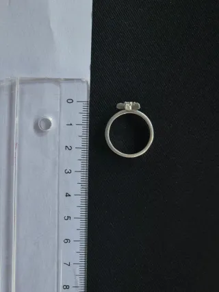 Anillo Plata 925 Estrella Circonitas