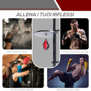 Piattaforma Boxe con Speedball Φ21 cm, Punching Ba