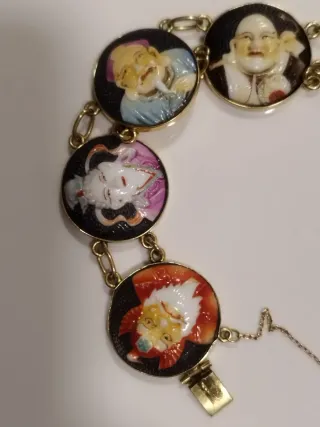 Pulsera Dioses chapado en oro