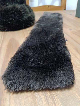 Conjunto invierno pelo sintético marrón