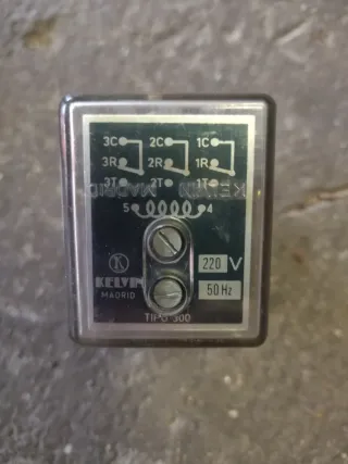 Relé Kelvin Madrid Tipo 300