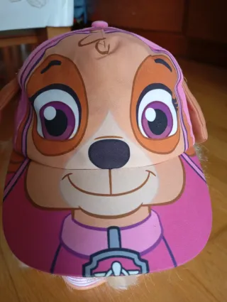 Gorra Skye Patrulla Canina Niña Rosa