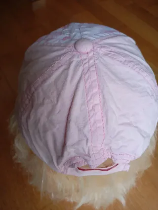 Gorra Peppa Pig Rosa y Blanca