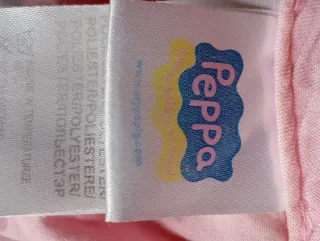 Gorra Peppa Pig Rosa y Blanca