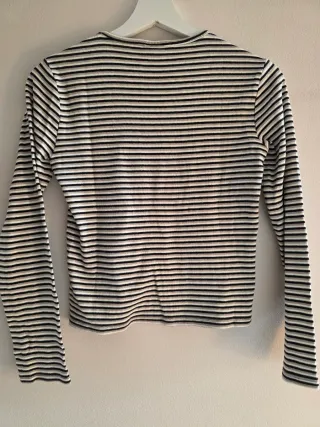 Camiseta niña Zara rayas. Talla 13-14 años