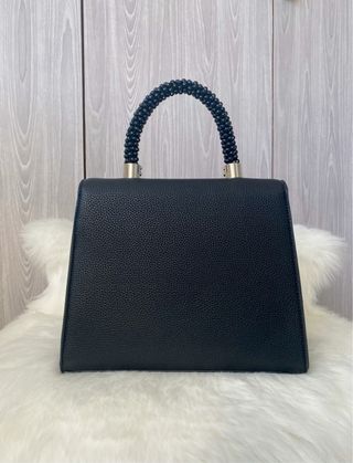 Borsetta nera con perline