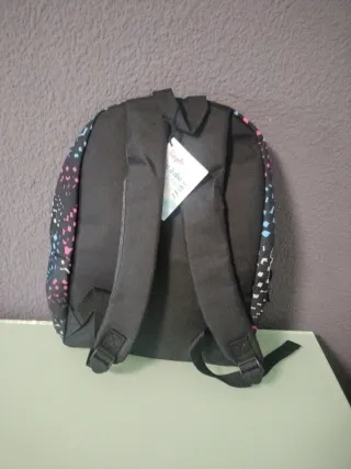Mochila estampada multicolor