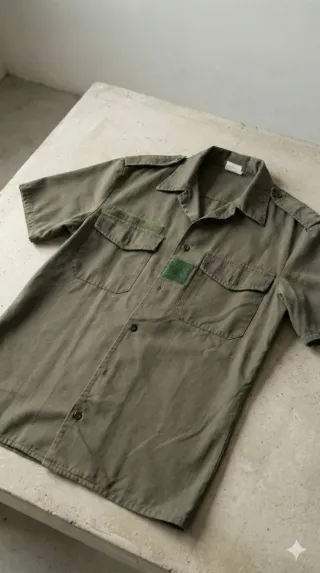 Camisa militar talla L