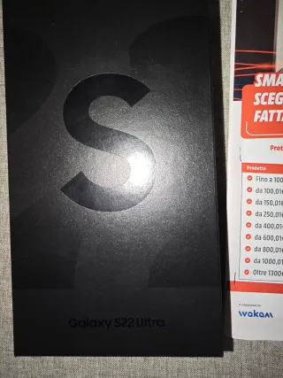 Samsung Galaxy S22 Ultra nero