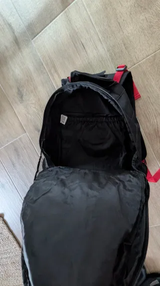 Mochila Element Negra y Turquesa