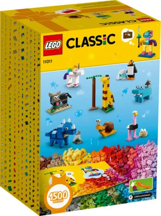 LEGO Classic 11011 Mattoncini e Animali