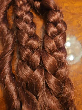 Mallas pelo fallera castaña rojiza