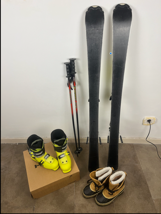 Esquís Head, Botas y Bastones Scott