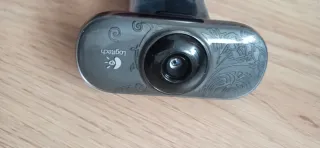 Webcam Logitech USB Negra y Gris