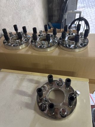 Llantas 5x112.3 con adaptadores 5x120