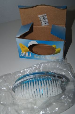 Conjunto Saboneteira + Escova Aqua