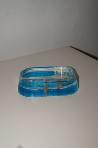 Conjunto Saboneteira + Escova Aqua