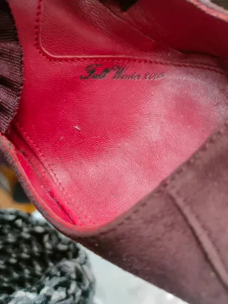 Décolleté Cesare Paciotti camoscio bordeaux 38