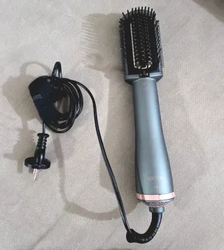 Escova Secadora HOFFEN Cinza e Dourado