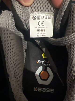 Zapatos de seguridad Base negros