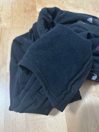 Legging deportivo polar Adidas negro