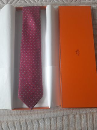 Corbata Hermes Roja