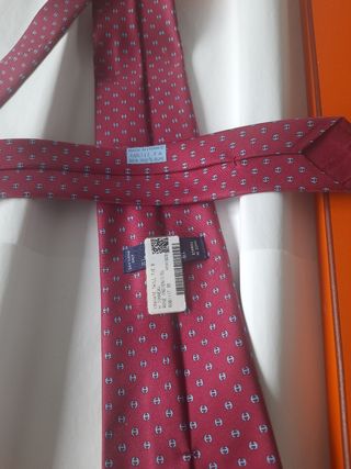 Corbata Hermes Roja