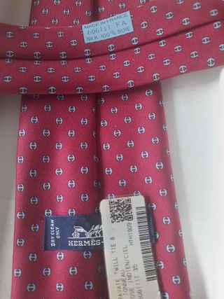 Corbata Hermes Roja