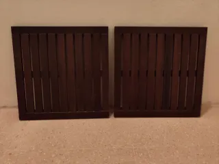 Tarima de madera multiusos para ducha, spa, ...