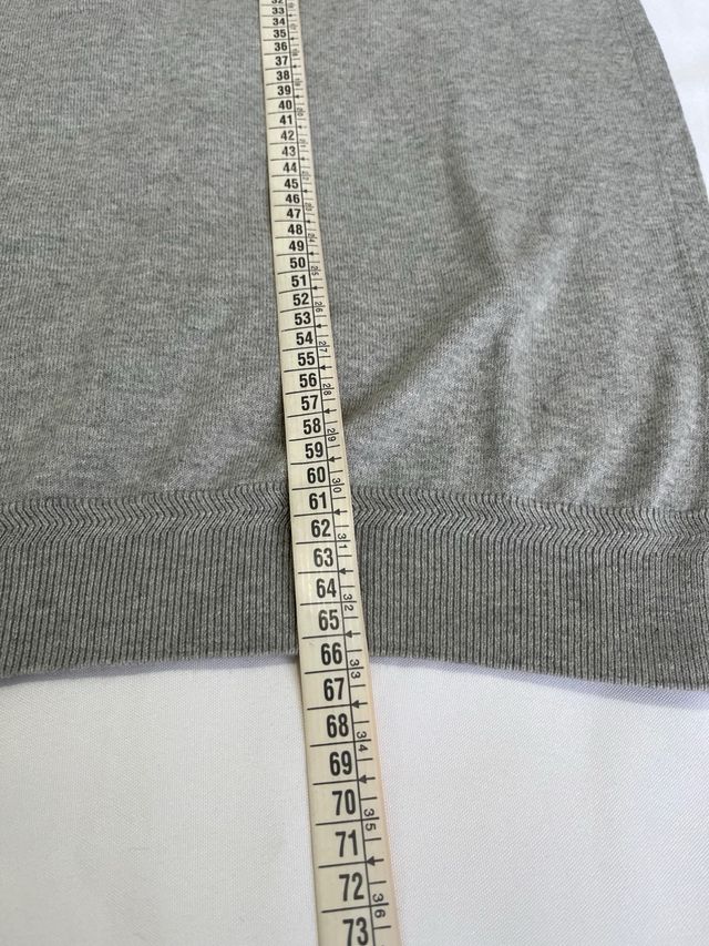 Sacoor Brothers Cashmere Blend Sweater XL Grey Pre