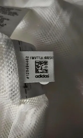 Chaqueta Real Madrid x Adidas Blanca