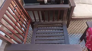 Muebles de jardín de madera