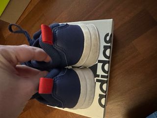 Scarpe Adidas Bambino Blu 28 pelle lacci