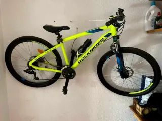 Bicicleta Rockrider Amarillo Neón
